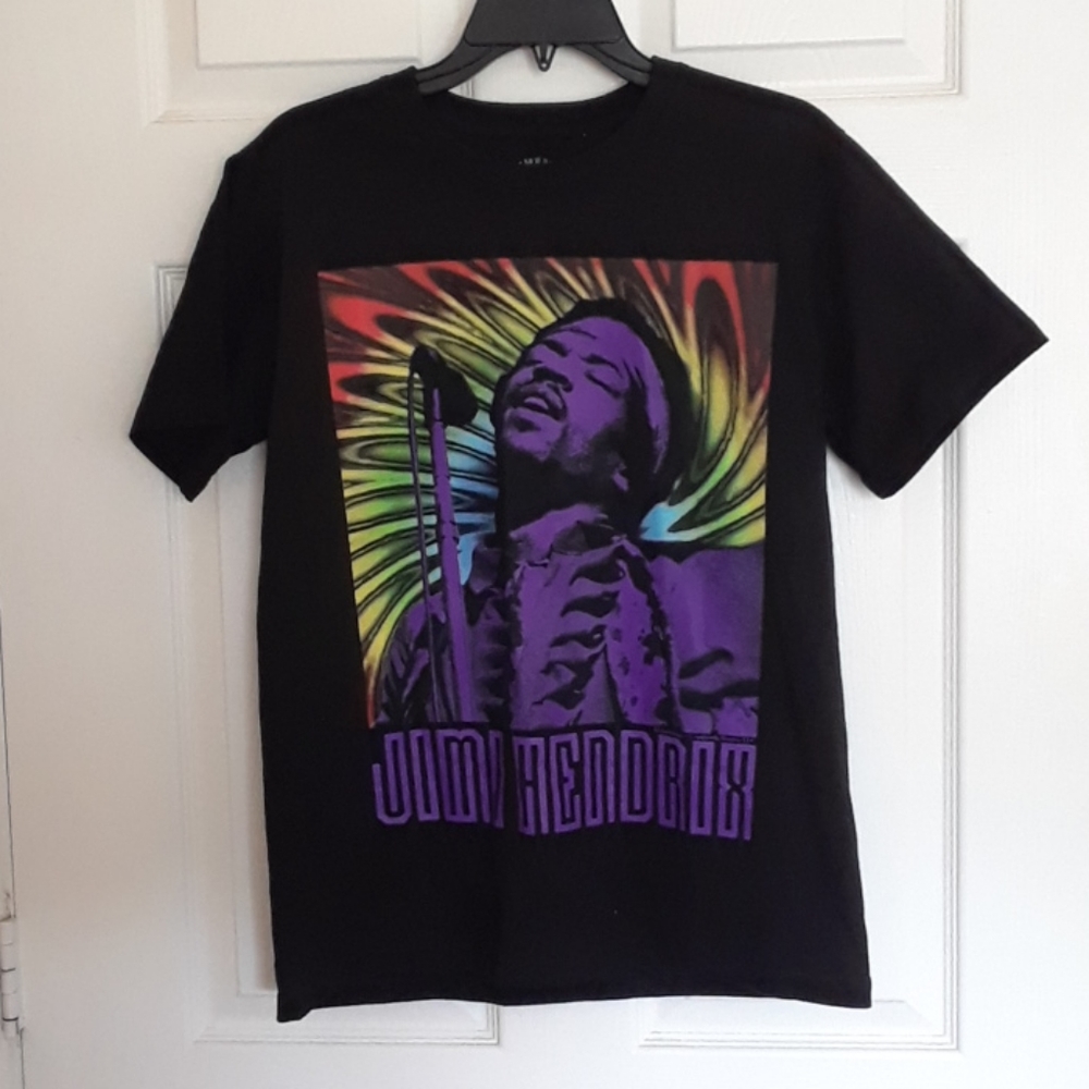 NEW Authentic JIMI HENDRIX Graphic Tshirt  black